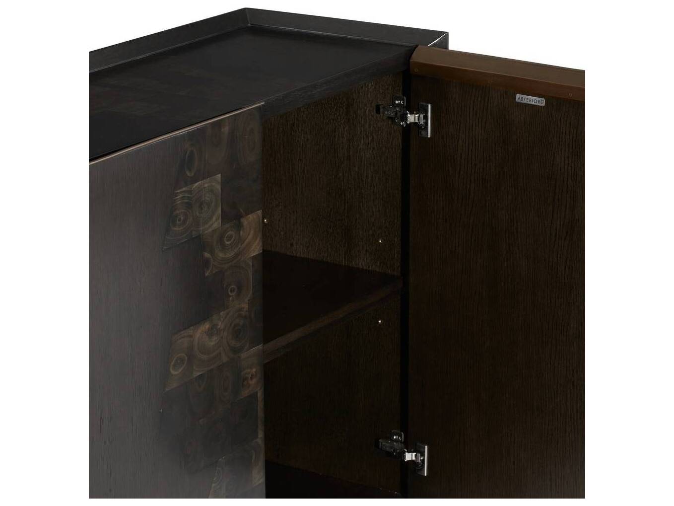 Arteriors Home Hudson Sable Oak Wood Accent Chest