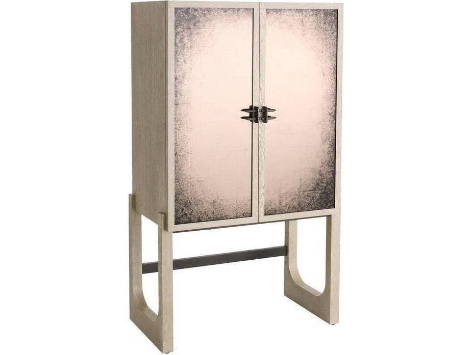 Arteriors Home Jermaine Champagne Bar Cabinet