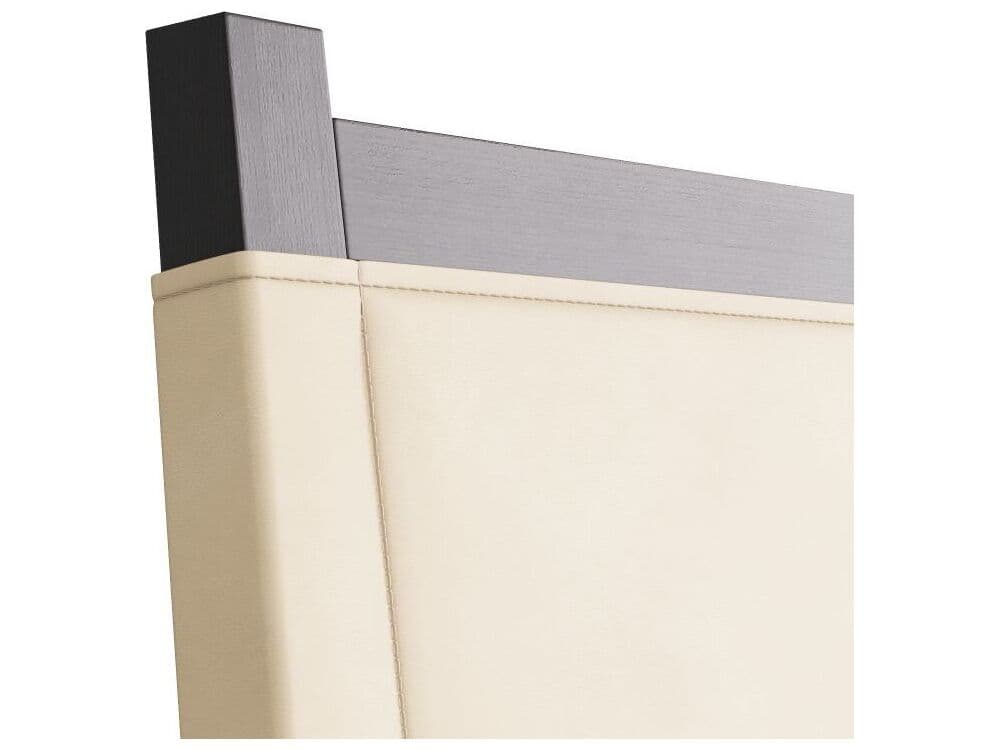 Arteriors Home Burdock Beech Wood Beige Upholstered Armless Dining Chair