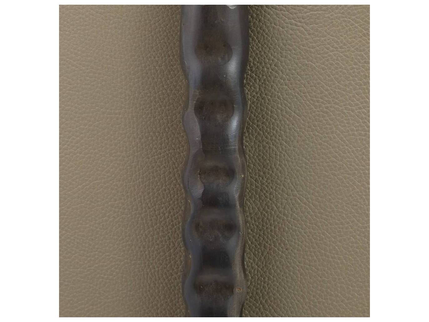 Arteriors Home Brown Leather Accent Chair Escondido