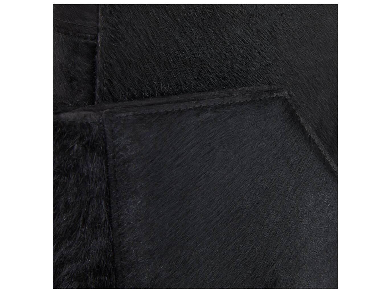 Arteriors Home Black Leather Accent Chair Devine