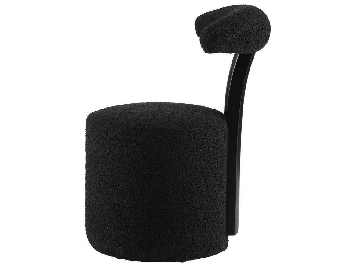 Arteriors Home Rolling Black Accent Chair Ginni