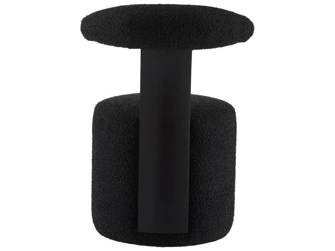 Arteriors Home Rolling Black Accent Chair Ginni