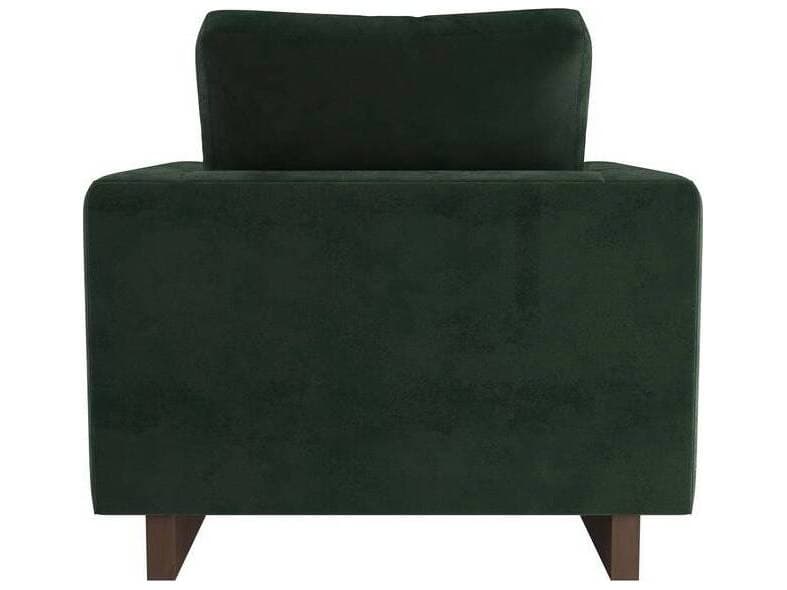Arteriors Home Green Velvet Accent Chair Lovell