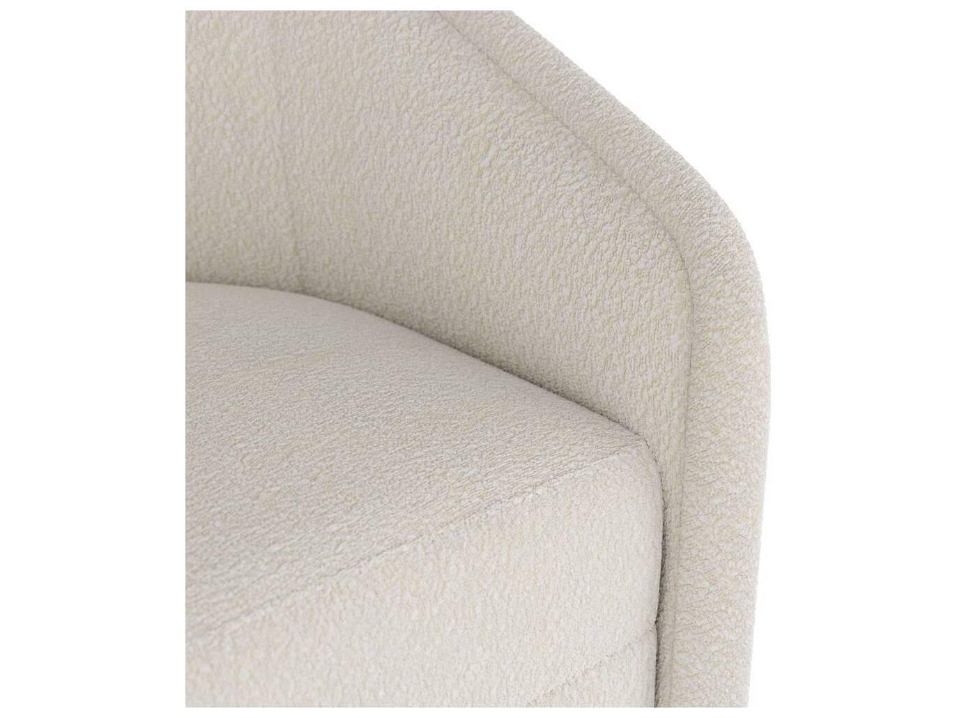 Arteriors Home Swivel Cream Accent Chair Aljona