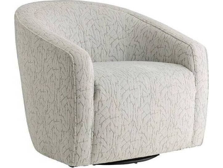 Arteriors Home Isadora Swivel Gray Accent Chair