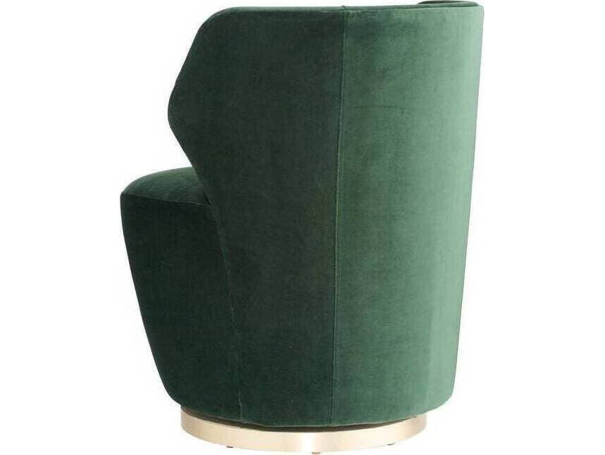 Arteriors Home Poppy Swivel Green Accent Chair
