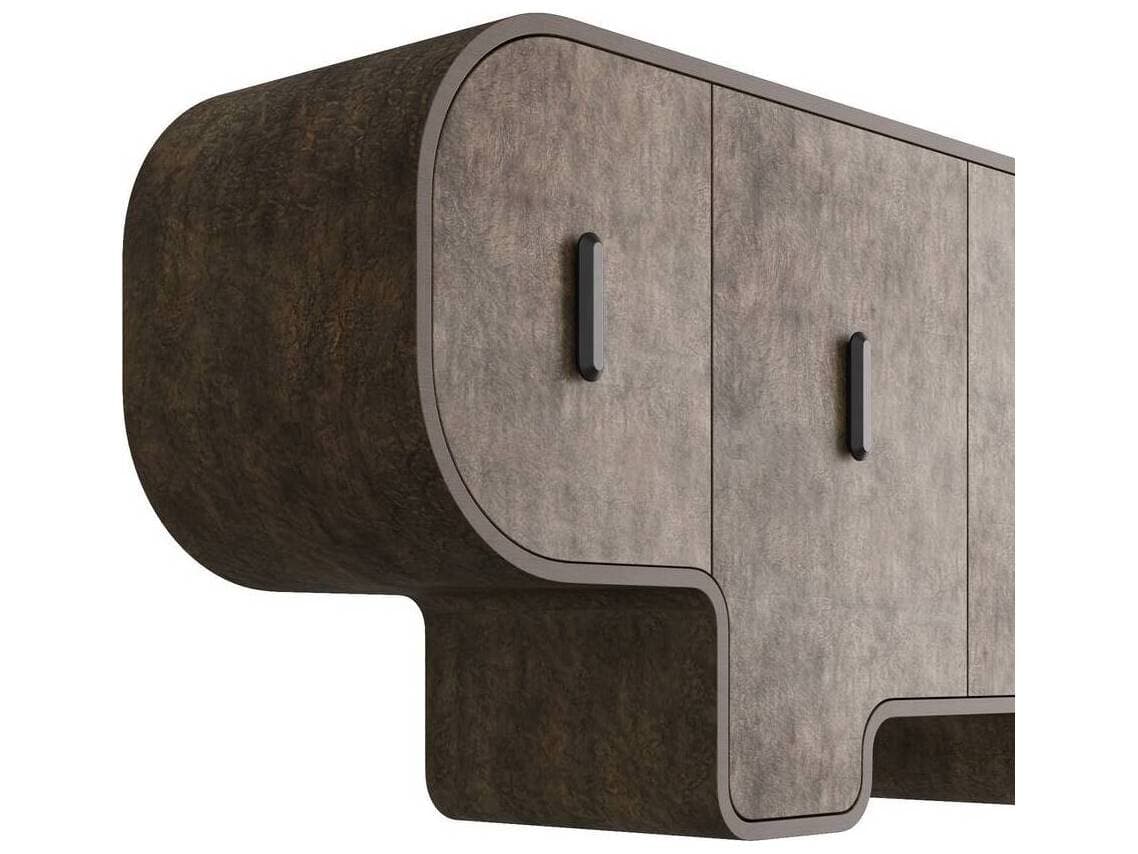 Arteriors Home 72" Maple Wood Tortoise Burl Bruno Sideboard