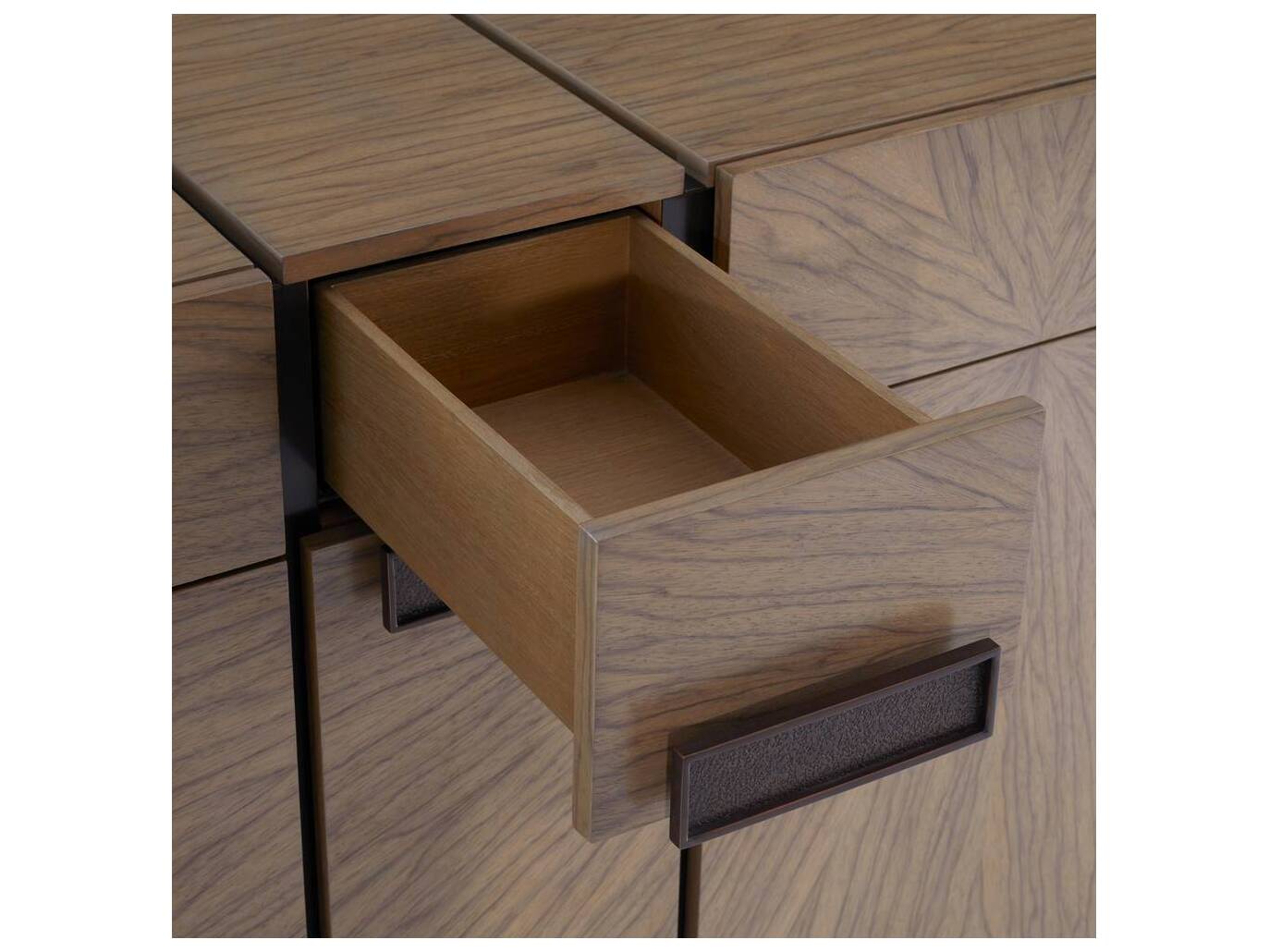 Arteriors Home Lafayette 86" Chateau Gray Bronze Sideboard