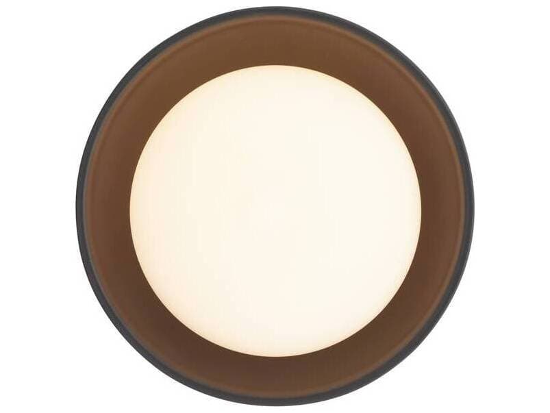 Arteriors Home Glaze 1-Light Matte Black Antique Brass Wall Sconce