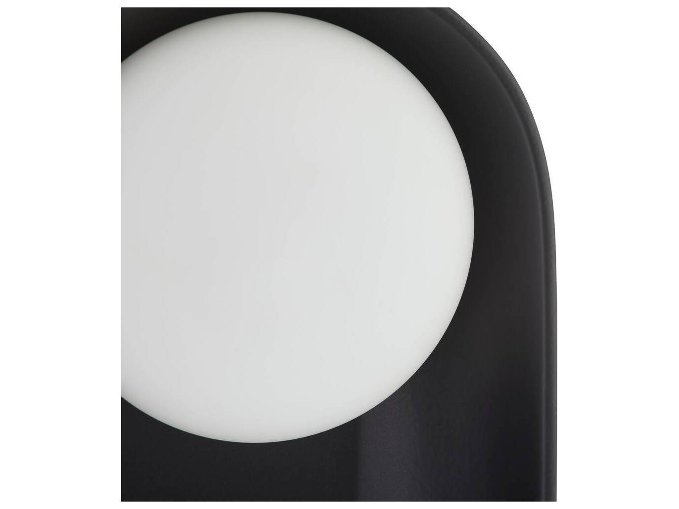 Arteriors Home Glaze 2-Light Matte Black Antique Brass Wall Sconce