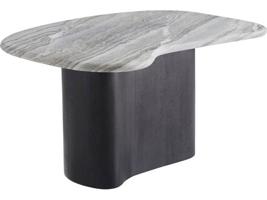 Arteriors Home Melt Marble Galaxy Ebony Coffee Table