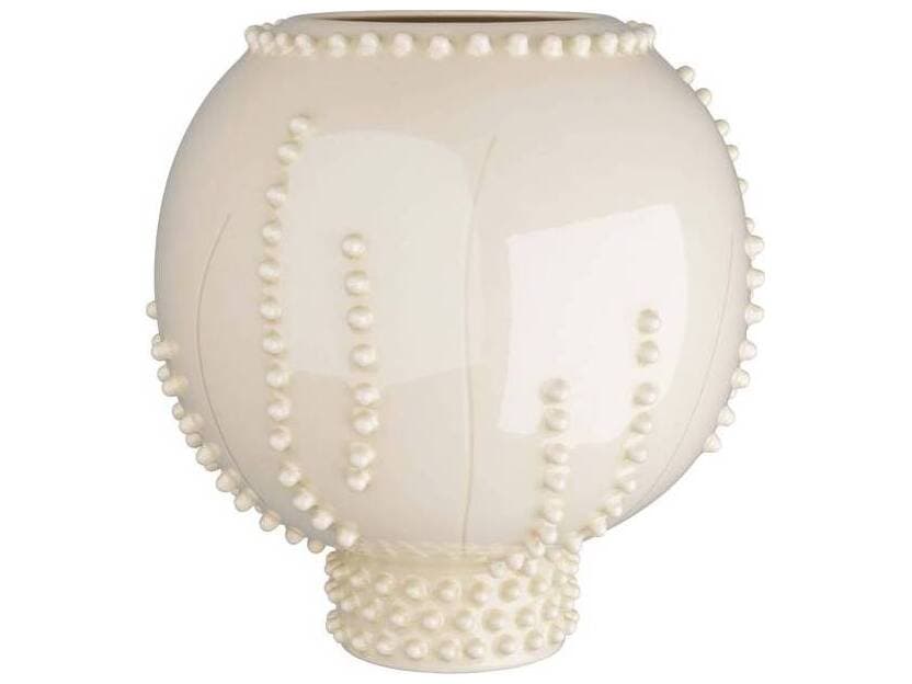 Arteriors Home Spitzy Ivory Vase