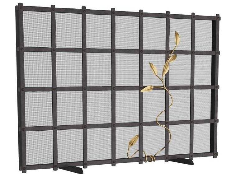 Arteriors Home Rivet Natural Iron Antique Brass Decorative Accent