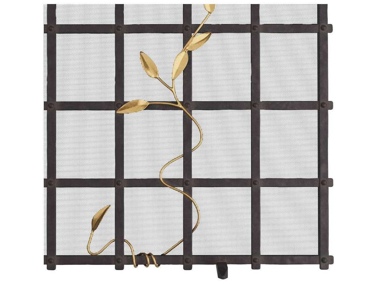 Arteriors Home Rivet Natural Iron Antique Brass Decorative Accent