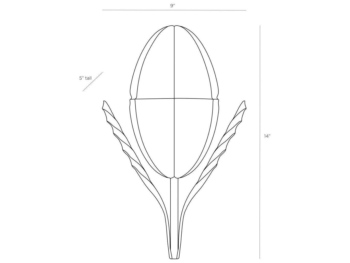 Arteriors Home Vintage Brass Sculpture