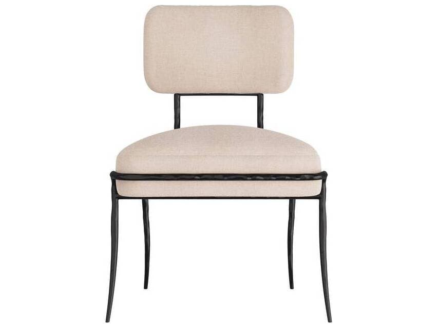 Arteriors Home Mosquito Beige Upholstered Armless Dining Chair