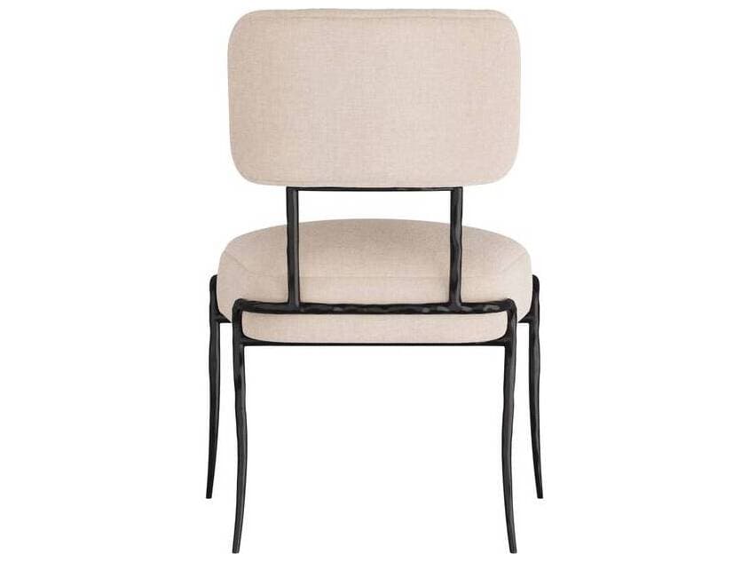 Arteriors Home Mosquito Beige Upholstered Armless Dining Chair
