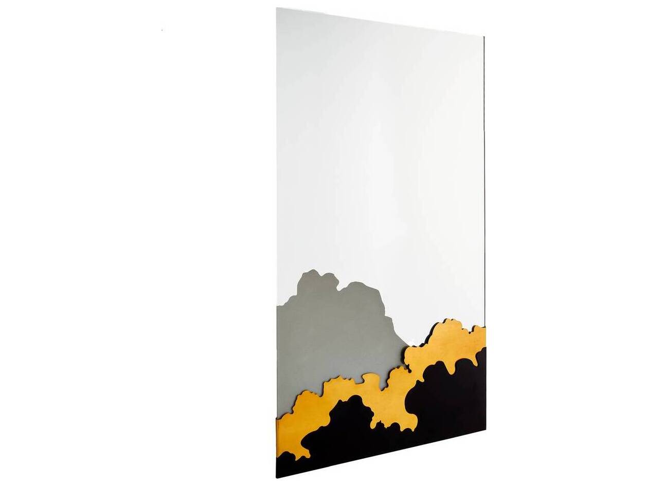 Arteriors Home Bronze Antique Brass Wall Mirror Rectangular