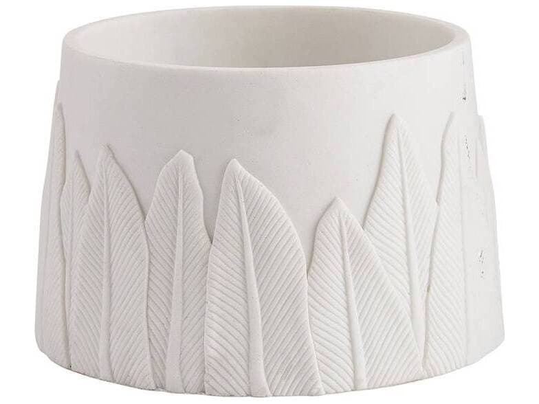 Arteriors Home Feather Ivory Vase