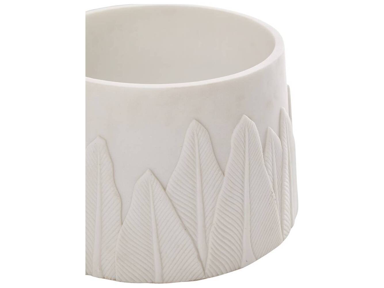 Arteriors Home Feather Ivory Vase