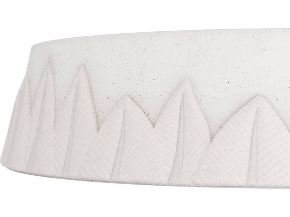 Arteriors Home Feather Ivory Vase