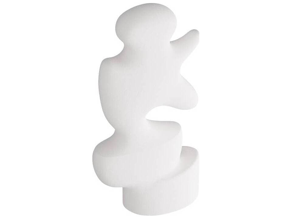 Arteriors Home Matte White Plaster Sculpture