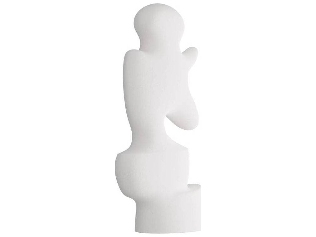 Arteriors Home Matte White Plaster Sculpture