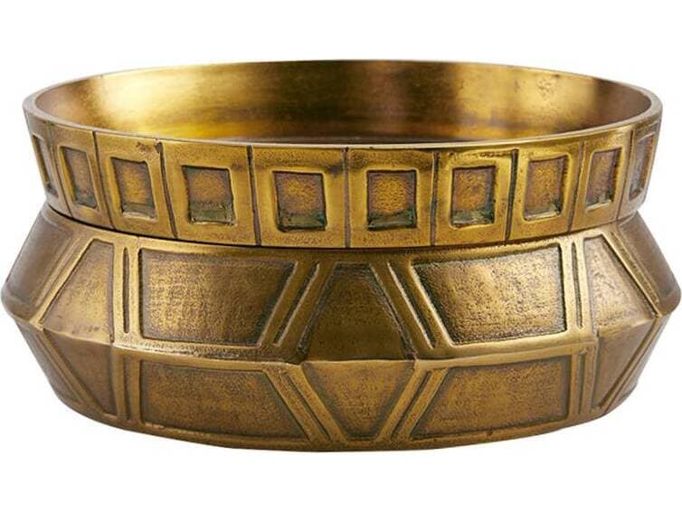 Arteriors Home Millenia Antique Brass Decorative Accent