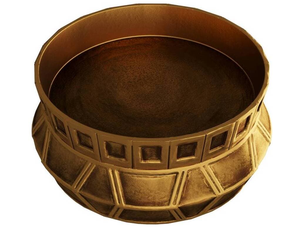 Arteriors Home Millenia Antique Brass Decorative Accent