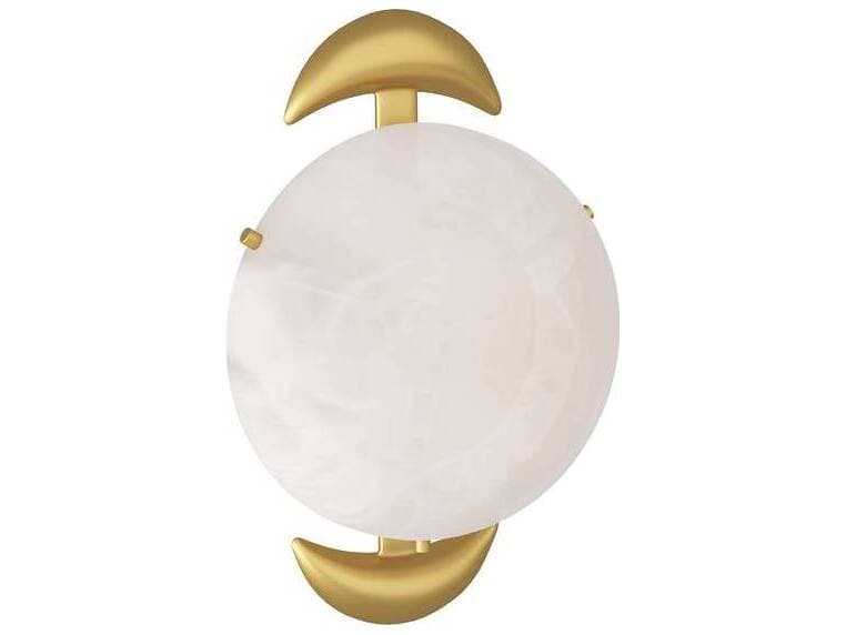 Arteriors Home Boite 1-Light Antique Brass Matte Swirl Wall Sconce