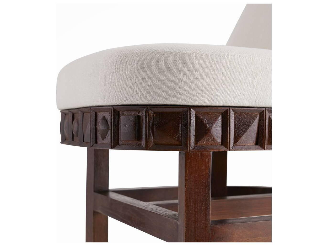 Arteriors Home Vargueno White Accent Chair