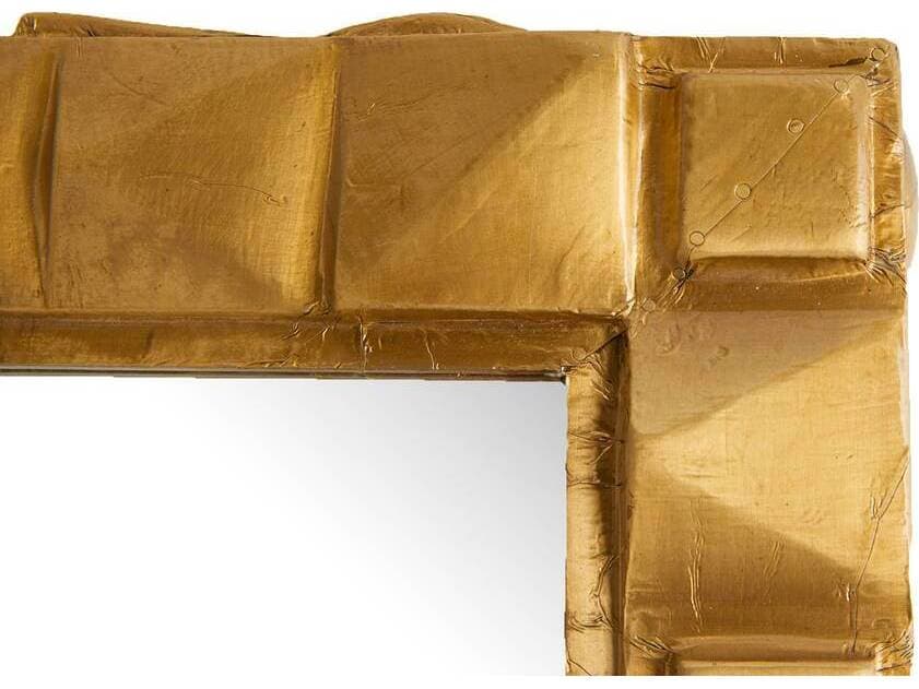 Arteriors Home Empire Antique Brass Plain Floor Mirror Rectangular