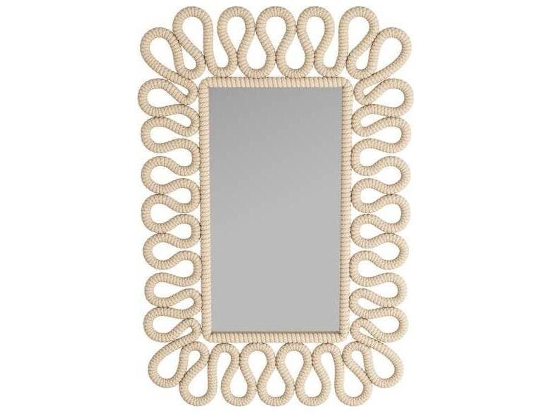 Arteriors Home Ivory Plain Wall Mirror Rectangular