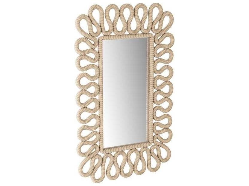 Arteriors Home Ivory Plain Wall Mirror Rectangular