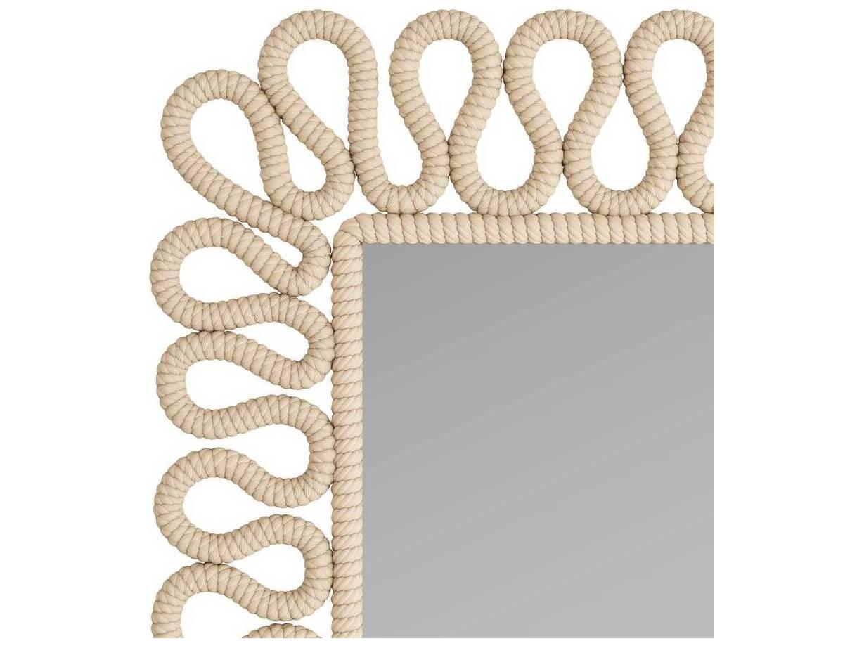 Arteriors Home Ivory Plain Wall Mirror Rectangular