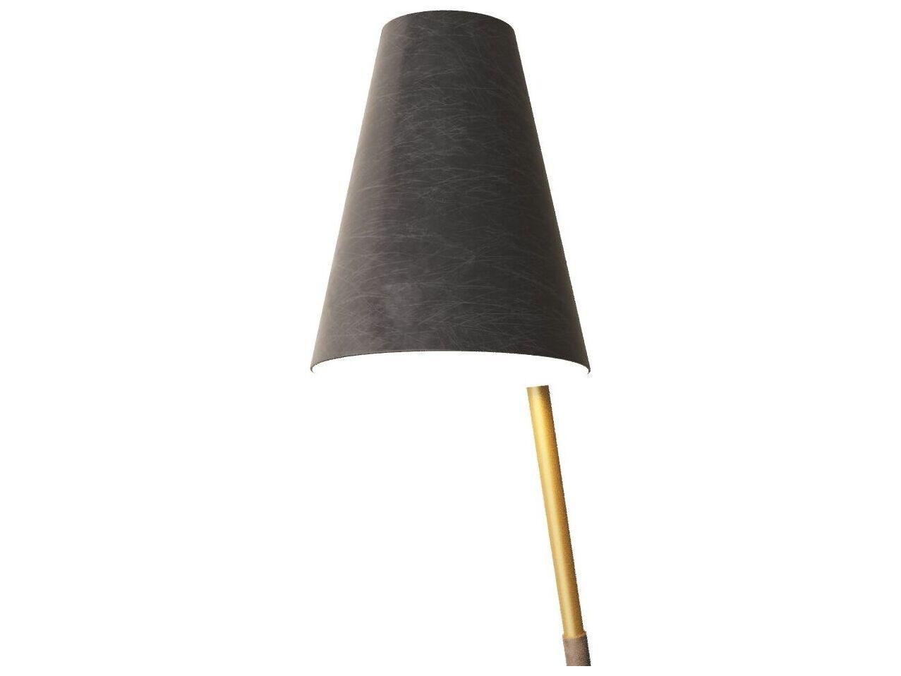 Arteriors Home Zealand English Bronze Antique Brass Floor Lamp