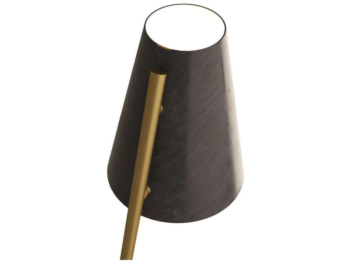 Arteriors Home Zealand English Bronze Antique Brass Floor Lamp