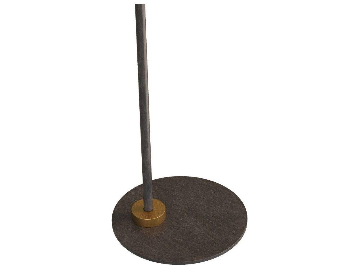 Arteriors Home Zealand English Bronze Antique Brass Floor Lamp