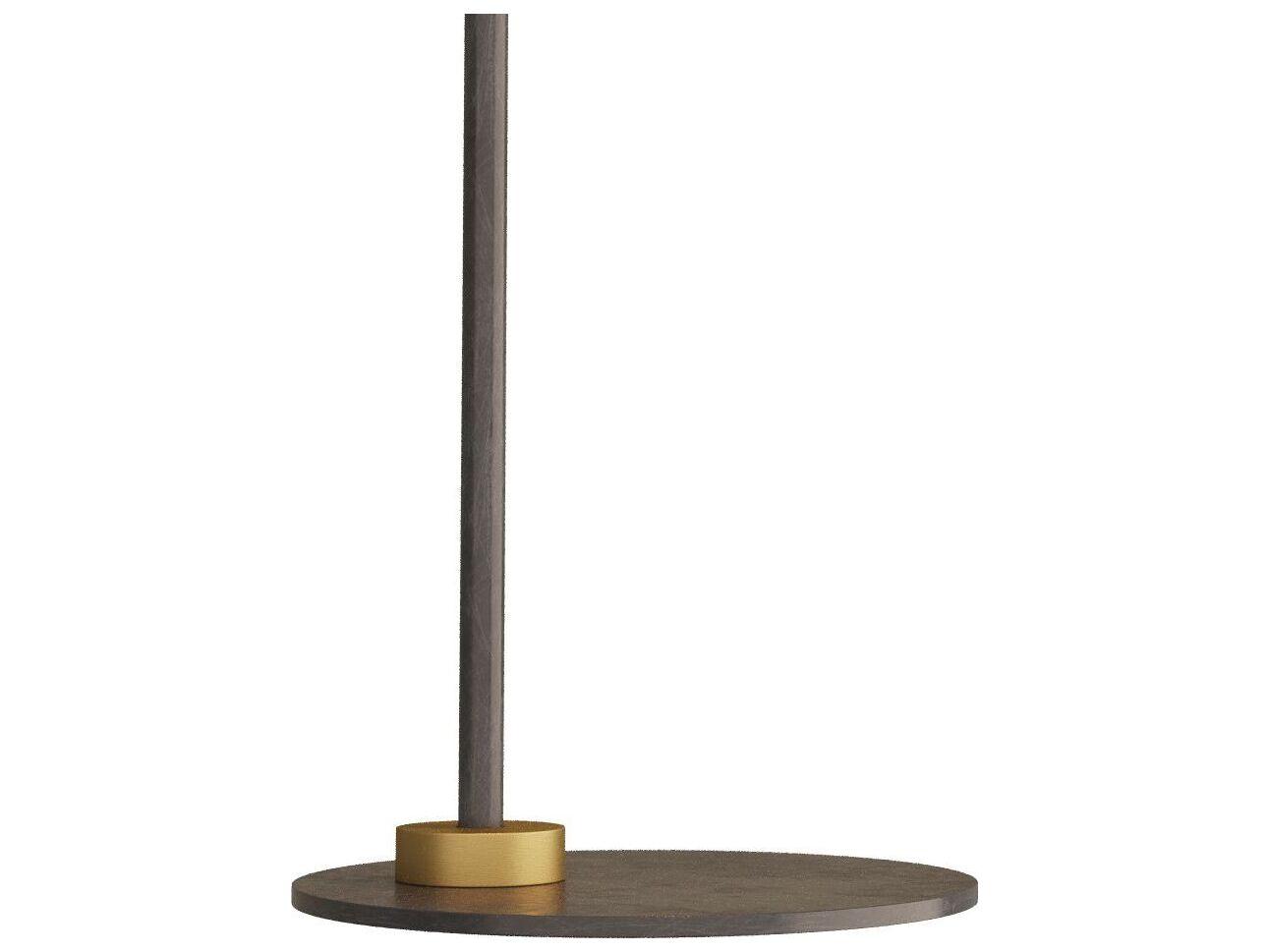 Arteriors Home Zealand English Bronze Antique Brass Floor Lamp