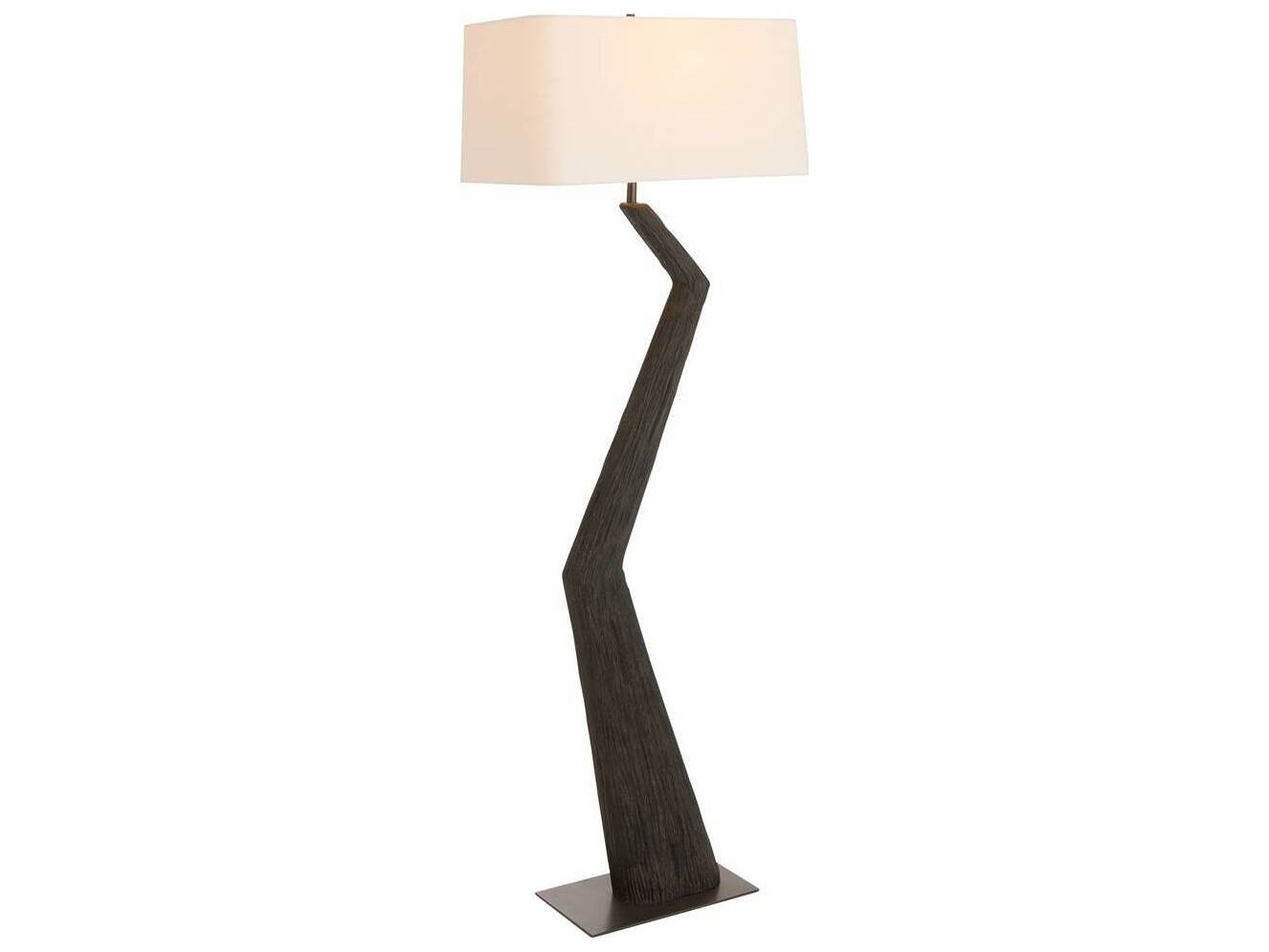 Arteriors Home Graceland Ebony Bronze Black Floor Lamp