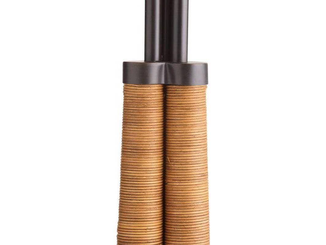 Arteriors Home Italia Arteriors Home Natural English Bronze Black Floor Lamp