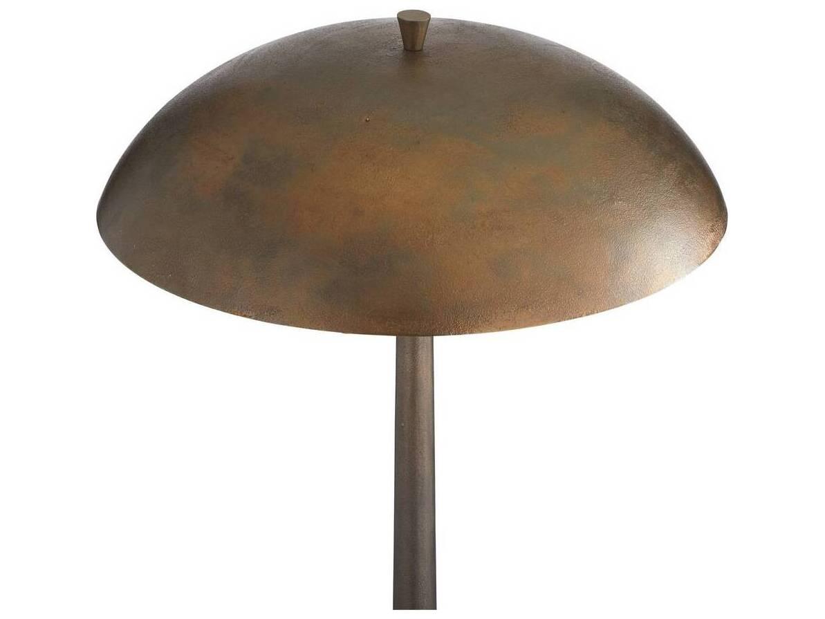 Arteriors Home Fleetwood Vintage Brass Floor Lamp