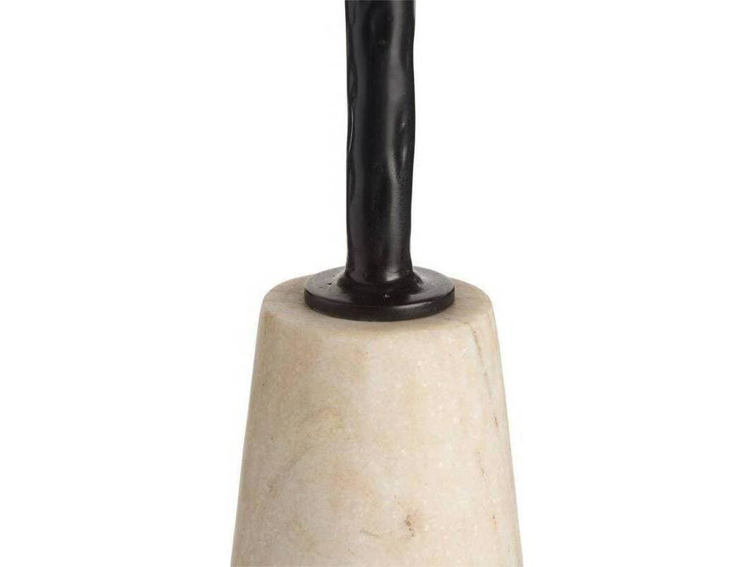 Arteriors Home Juneau Arteriors Home White Natural Iron Black Floor Lamp