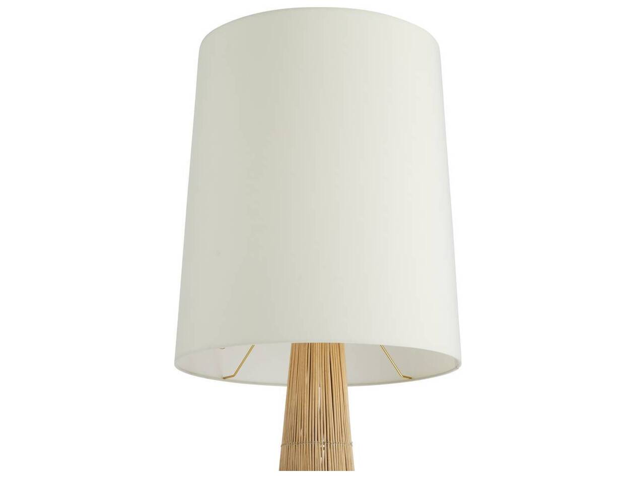 Arteriors Home Florence Black Natural Floor Lamp