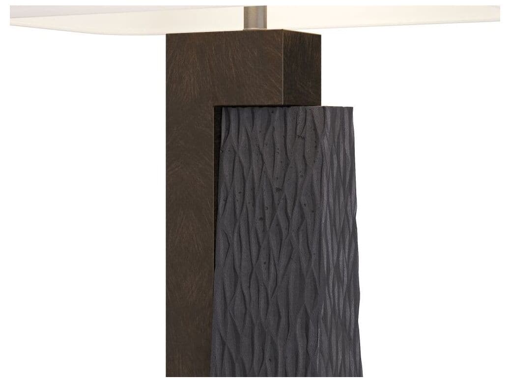 Arteriors Home Briarwood Charcoal English Bronze Black Buffet Lamp