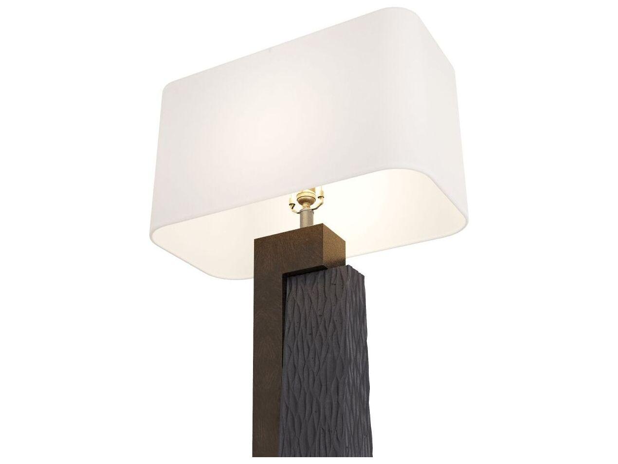 Arteriors Home Briarwood Charcoal English Bronze Black Buffet Lamp
