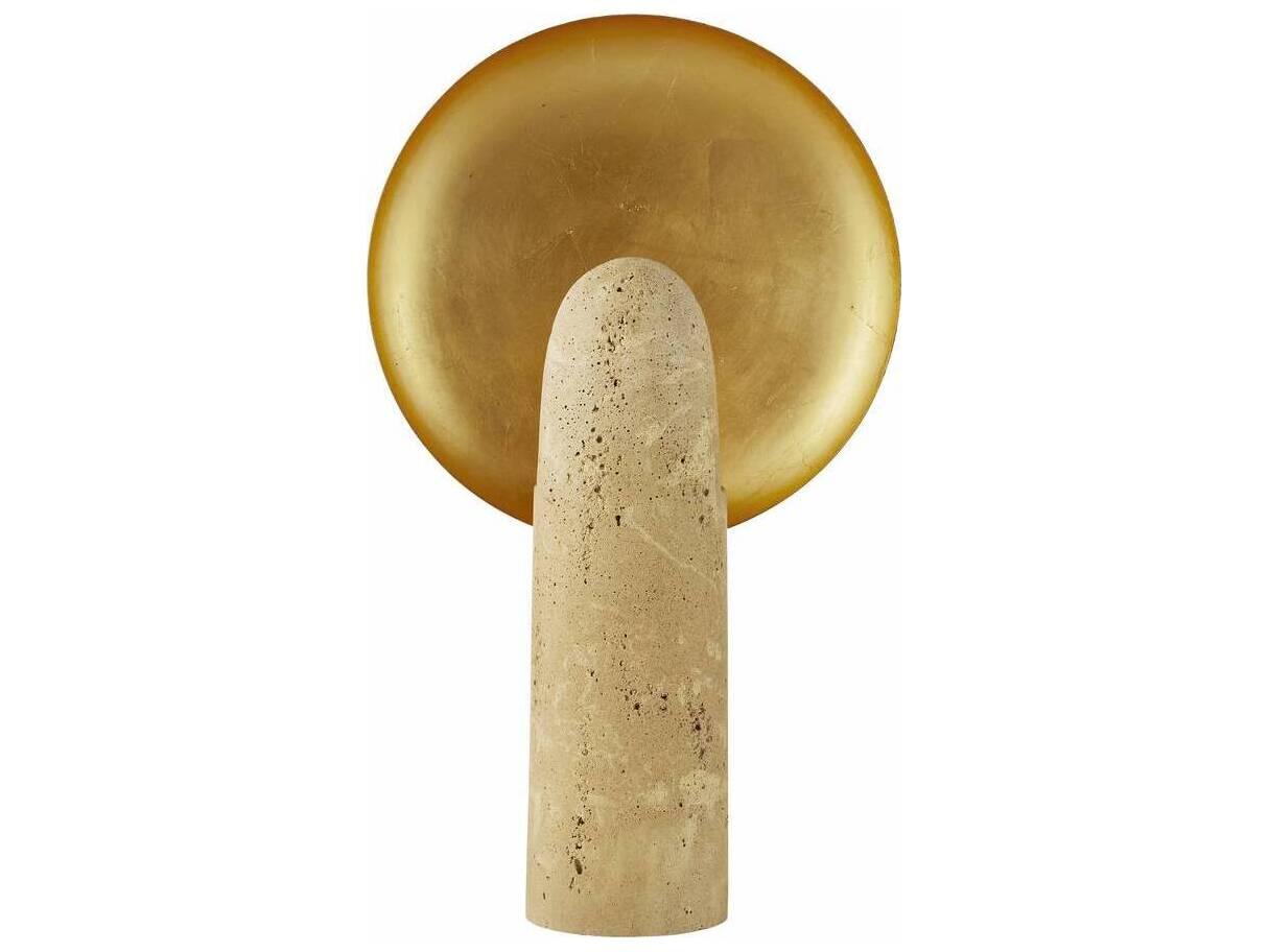 Arteriors Home Eclipse Sand Antique Brass Table Lamp