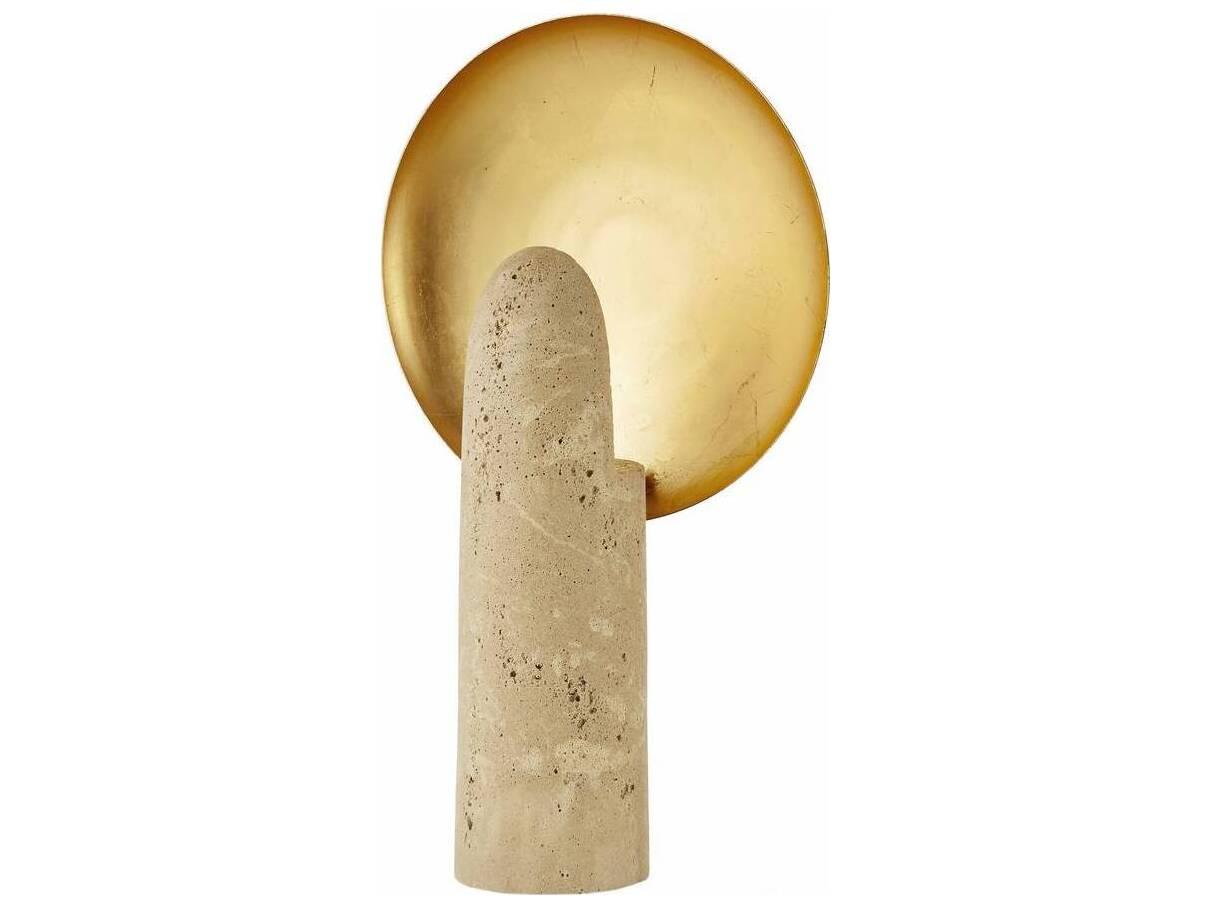 Arteriors Home Eclipse Sand Antique Brass Table Lamp