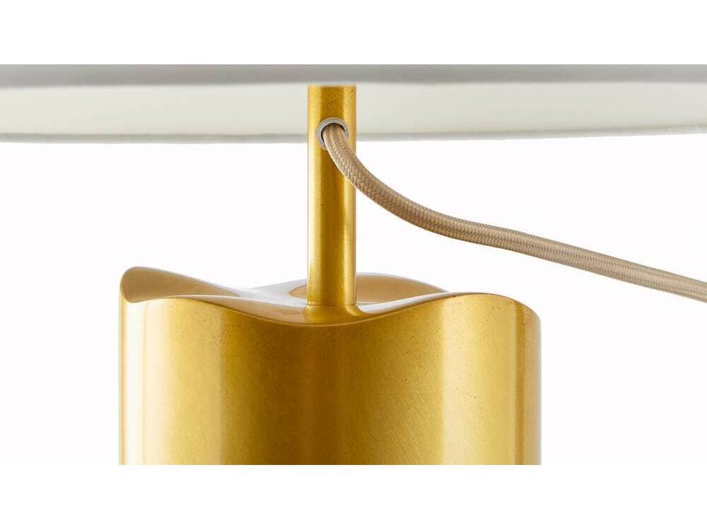 Arteriors Home Equinox Clear Antique Brass Buffet Lamp